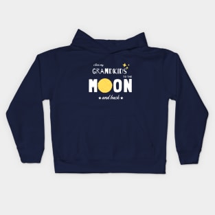 I Love My Grandkids To The Moon And Back Kids Hoodie